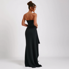 AMELY | VIRAL SLIT KLÄNNING