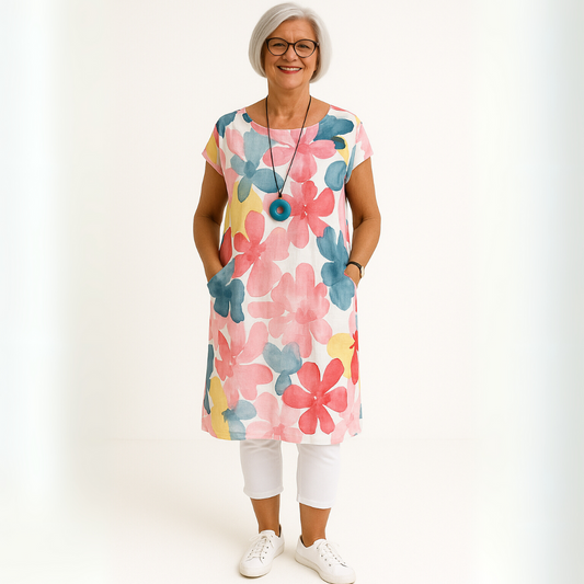 CASIOPEA | LÄTT FLÄRILSKLÄNNING