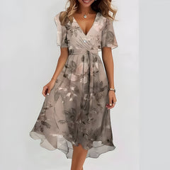 EVINDA | Blommig KlÀnning