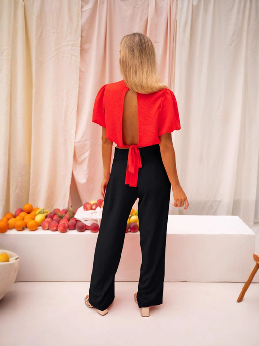 LORENA™ | Den croppade blusen